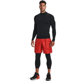 Under Armour HeatGear Armour Mock langarm Trainingsshirt Herren 001 black/white L