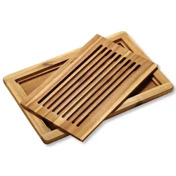 KESPER Profi-Brotschneidebrett, FSC-Akazie 47,5x32x2cm, natur