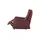 Hukla Relaxsessel Tobias Leder 75 x 102 x 88 cm Rot mit Relax-Funktion
