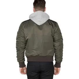 Alpha Industries Ma-1 D-tec Jacke Rep.Grey L