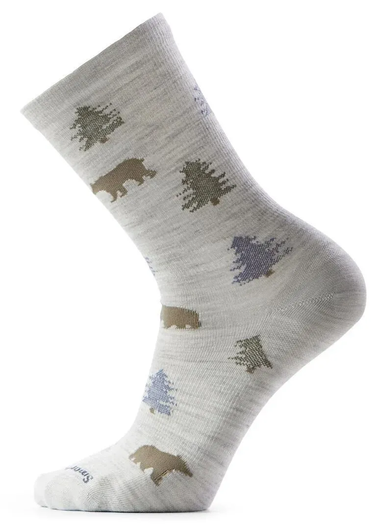 Smartwool Unisex Everyday Through The Trees Crew Alltagssocken - 38-41 - ash