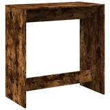 vidaXL Bartisch Räuchereiche 102x50x103,5 cm Holzwerkstoff