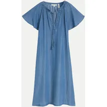 Tom Tailor Midikleid Denim Look Blau 44