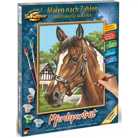 Schipper Malen nach Zahlen Pferdeportrait 1 St. 24 x 30 cm bunt