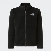The North Face Glacier Fleece Mit Durchgehendem Reißverschluss - TNF Black - 10 Jahre