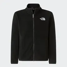 The North Face Glacier Fleece Mit Durchgehendem Reißverschluss - TNF Black - 10 Jahre
