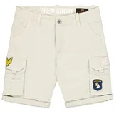 Alpha Industries Crew Short Patch Shorts Stone 34