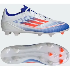 adidas F50 League FG/MG Cloud White / Solar Red / Lucid Blue 44 2/3