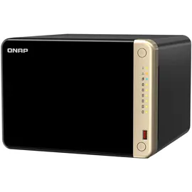 QNAP TS-664 Leergehäuse Schwarz