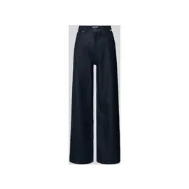 ARMEDANGELS - Women's ENIJAA Flow - Jeans TENCELTM Lyocell Mix (Non-Stretch) HIGH WAIST Wide Leg aus Lyocell-Baumwoll-Mix Modell Dunkelblau, 31/32