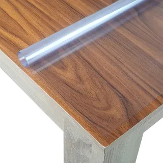 Transparente Folie Schutzfolie Tischdecke Breite und Länge wählbar 0,3 mm 75 x 50 cm Eckig abwaschbar Schutztischdecke