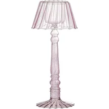 Bloomingville Teelichthalter Cisco Glas Rosa
