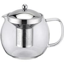 Weis Teekanne aus Borosilikatglas mit Edelstahl-Filter