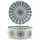 Marrakesch Orient & Mediterran Interior Pouf Garet Baumwolle 50 x 25 cm Blau