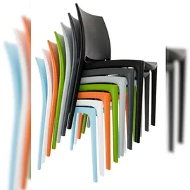 CLP Gartenstuhl Maya 44 x 44 x 81 cm grau