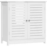 EUGAD Waschbeckenunterschrank 2 Türen 60 x 30 x 60 cm Weiß