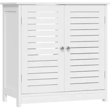 EUGAD Waschbeckenunterschrank 2 Türen 60 x 30 x 60 cm Weiß