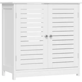 EUGAD Waschbeckenunterschrank 2 Türen 60 x 30 x 60 cm Weiß