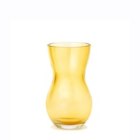 Holmegaard Vase H16 cm Calabas aus mundgeblasenem Glas organischer Ausdruck