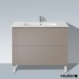 Duravit Waschtischunterschrank 2 Auszüge 102 x 70,4 x 48,1 cm Grau Matt