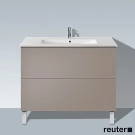 Duravit Waschtischunterschrank 2 Auszüge 102 x 70,4 x 48,1 cm Grau Matt