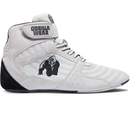 Gorilla Wear Perry High Tops Pro - weiß - Bodybuilding und Fitness Schuhe für Damen und Herren, 37 - Weiß