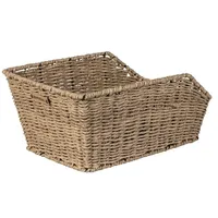 Basil Cento Rattan Look Fahrradkorb braun (20018)