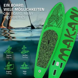 ECD Germany SUP Board Makani 320 x 80 x 15 cm grün