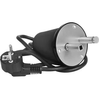 BBQ-Toro Universal Grillmotor für Grillspieß 220 - 240V, Drehmotor für Rotisserie, Grillspiess Motor - Schwarz