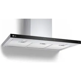 LG HCEZ3626S Dunstabzugshaube 90 cm Schwarz/Silber
