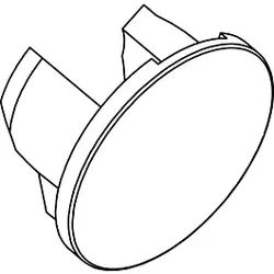 Ideal Standard Mutter, TR 50X2/7G ID=35,5, Chrom A960473AA