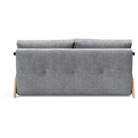 Innovation Living Schlafsofa Polyester 2-Sitzer Grau
