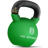 HQ Germany® Neopren Kettlebell | Vollguss | 2-32kg | Starter-Sets | ±2,0% Gewichtstoleranz, Gewicht:24KG
