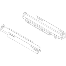 Alape Arkta Auszugsystem Tip-On für Möbelmodule, Badmöbel,