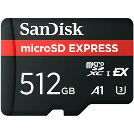 SanDisk microSD Express & 880MB/s & 512GB
