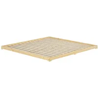 Erst-Holz Futonbett 180 x 200 cm Braun