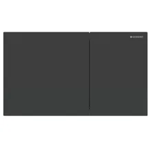 Geberit Sigma70 Betätigungsplatte Edelstahl schwarz matt/easy-to-clean-beschichtet
