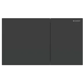 Geberit Sigma70 Betätigungsplatte Edelstahl schwarz matt/easy-to-clean-beschichtet