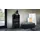 Vladon Loret V2 46 x 104 x 23 cm mit 1 Schublade schwarz matt / schwarz