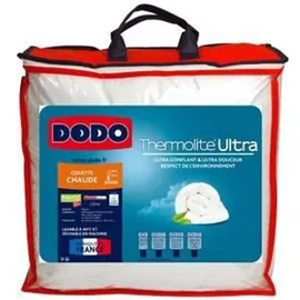 Dodo Maxiconfort Ultra Steppdecke, warm, Kunstfaser, 200 x 200 cm, Weiß