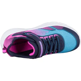 SKECHERS Microspec Advance Kinder Blau/Pink/Rosa 30
