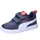 Puma Courtflex V3 V Kinder Navy/Weiß/Rot 25