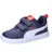 Puma Courtflex V3 V Kinder Navy/Weiß/Rot 25