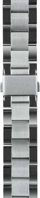 Armbänder Oyster Metal Link Armband 18mm für ScanWatch 38mm