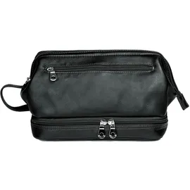 Harold's Country Kulturbeutel Leder 27 cm schwarz