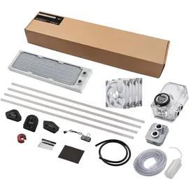PHANTEKS Glacier EZ-Fit 360 D30-KIT, Wasserkühlungsset - weiß (PH-GEF_KIT360-D30_DWT)
