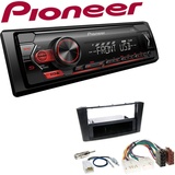 Pioneer 1-DIN Autoradio USB AUX Android Einbauset für Toyota Avensis 2003-2009