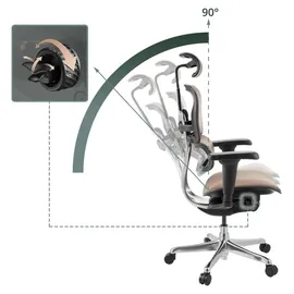 HJH Office Ergohuman Ultra L Gen2 Leder Braun