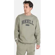 Reell Sweatjacke Crewneck Grün XL