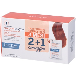 DUCRAY Anacaps Reactiv Integratore Alimentare Capelli Situazioni Occas